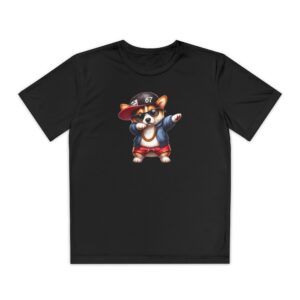 Tricou copii negru cu grafică Six Seven 67, design viral colorat